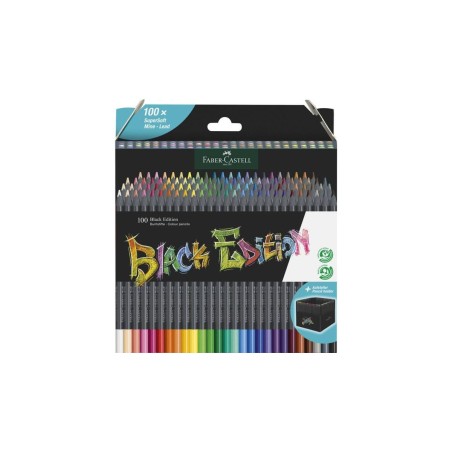 Faber-Castell Black Edition Colored Pencil - Premium Quality, Smooth Application, Perfect for Artists, 4005401164111